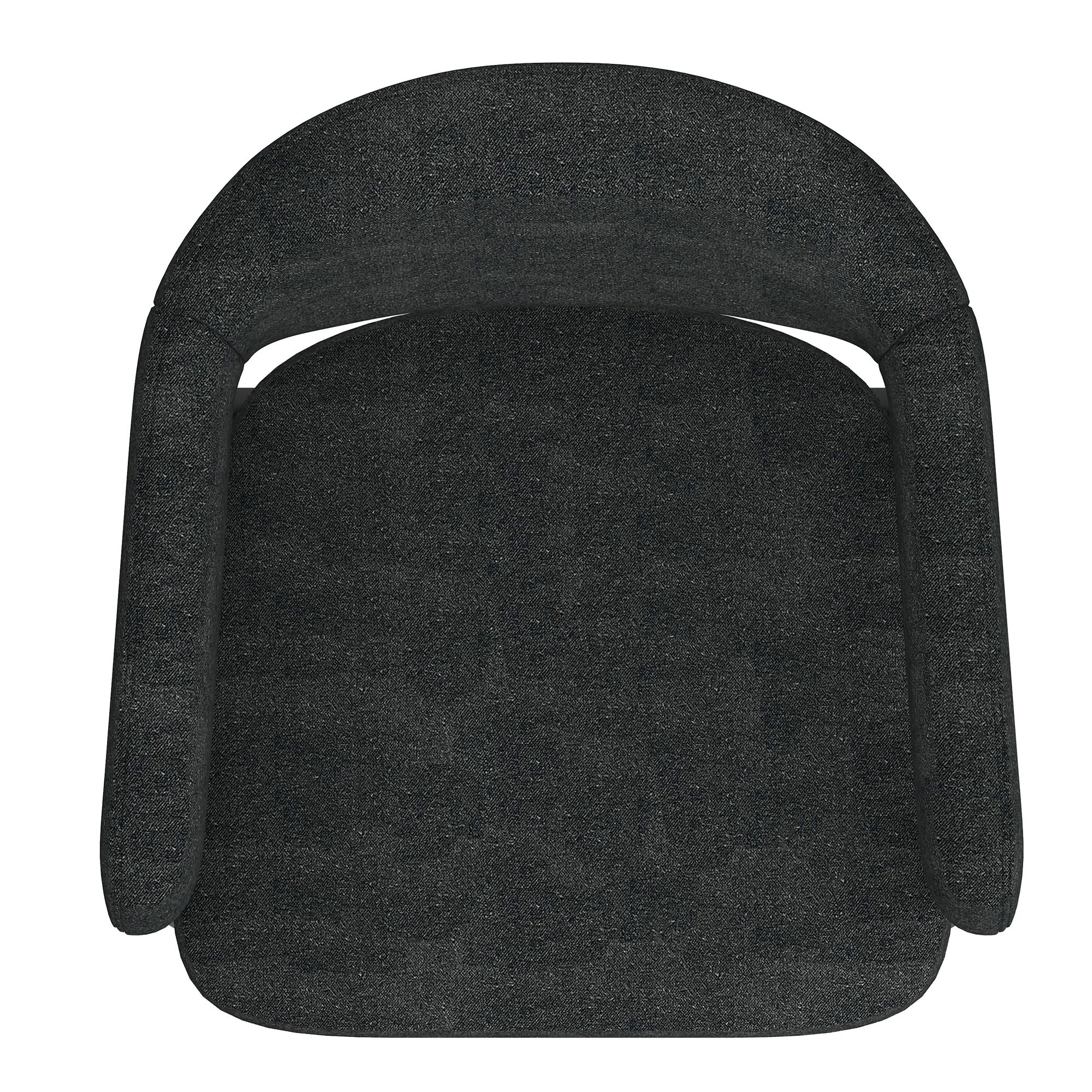 Archer Upholstered Side Chair - Charcoal