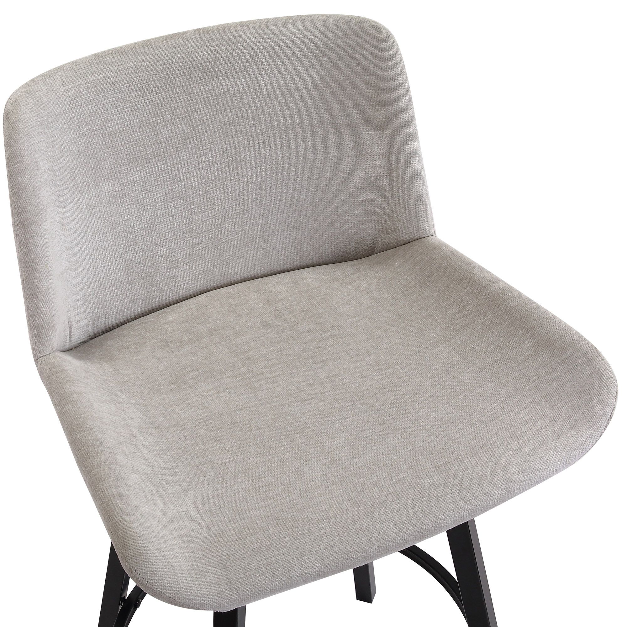 Fern Counter Stool - Grey Fabric