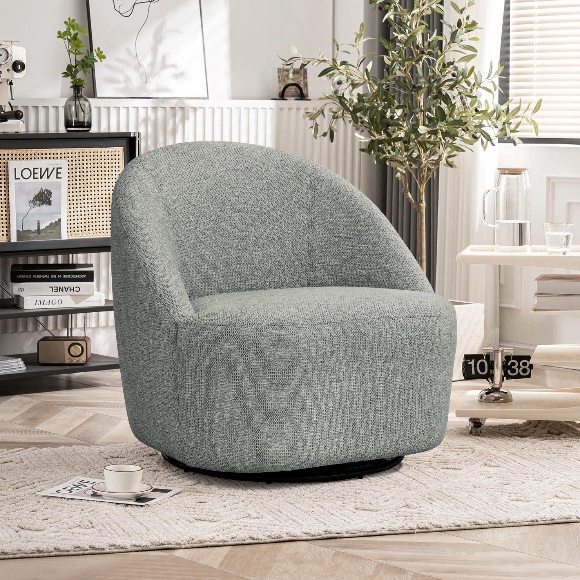 Karya Swivel Accent Chair