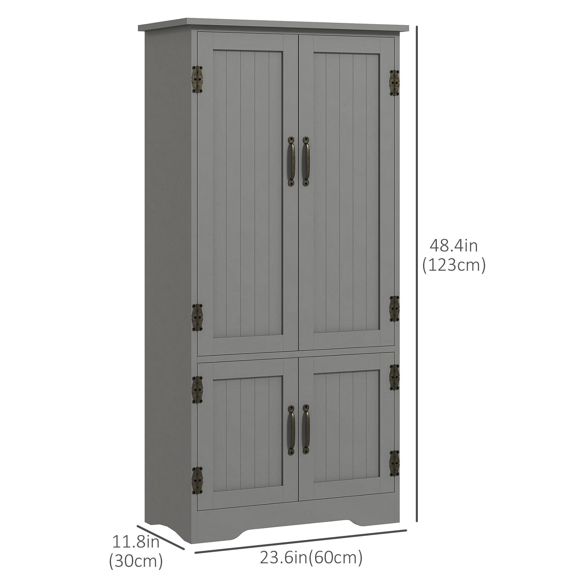 Modern Freestanding Kitchen Storage Cabinet