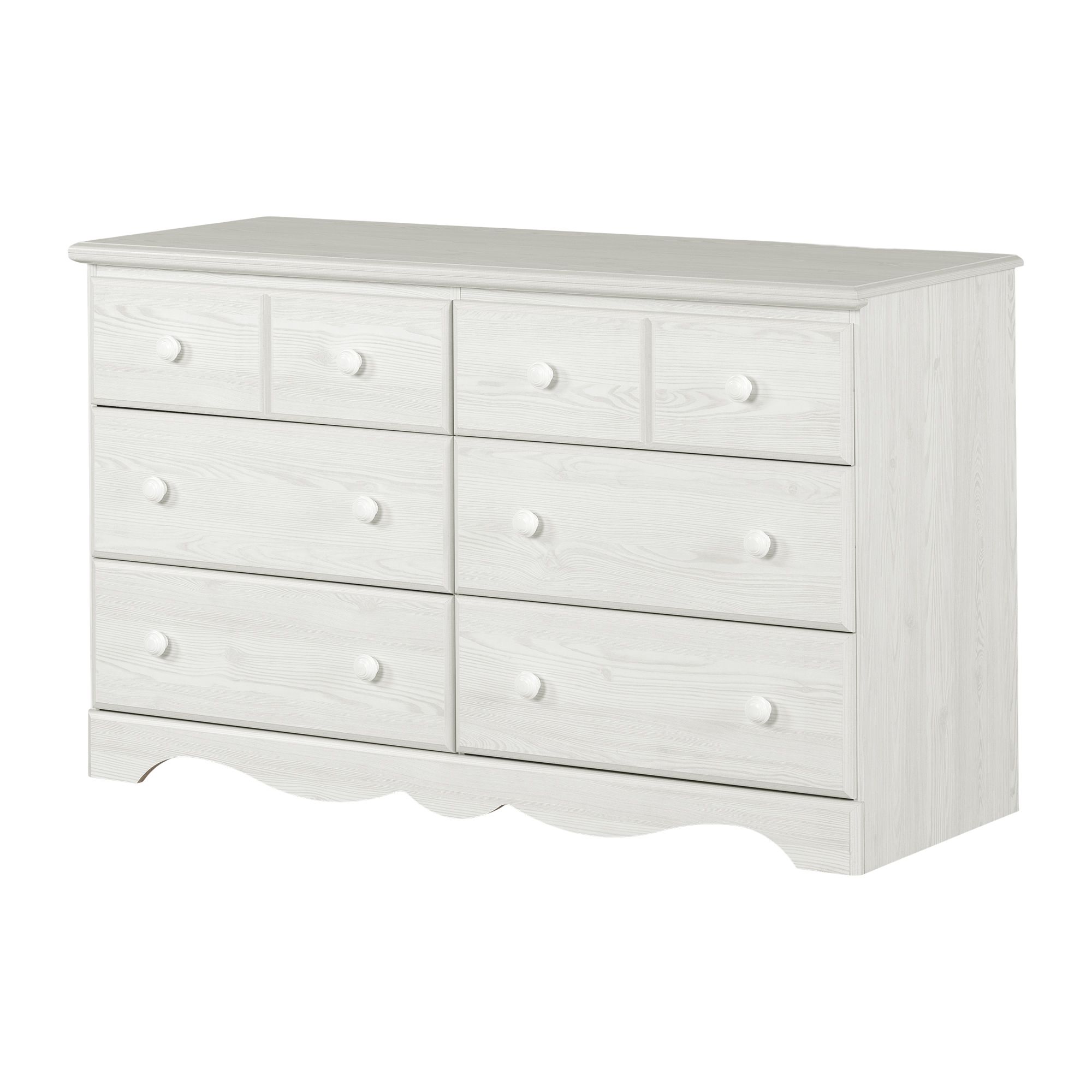 Santa Clara Commode - Pin blanc