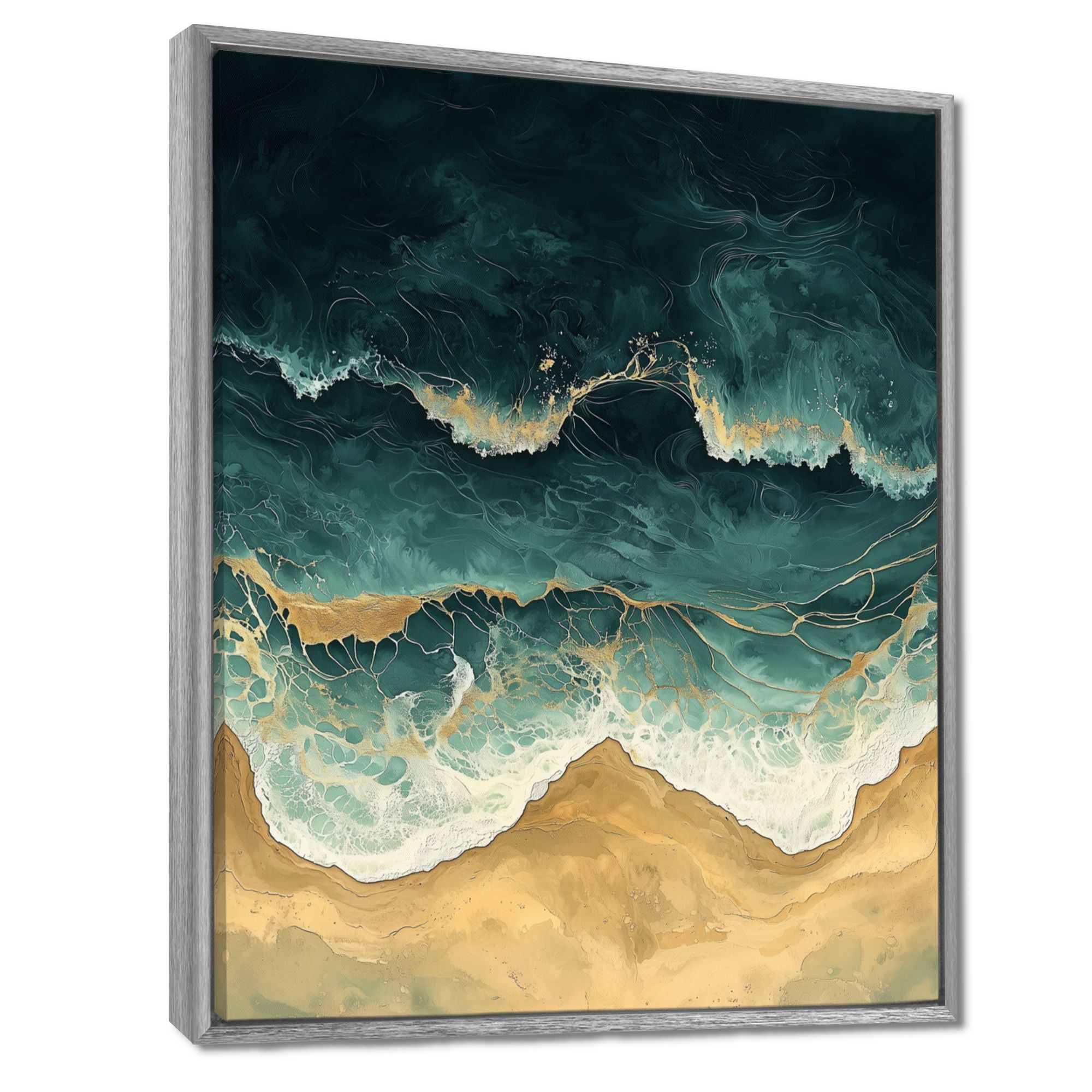 Emerald Beach – Aerial Coastal Abstract I