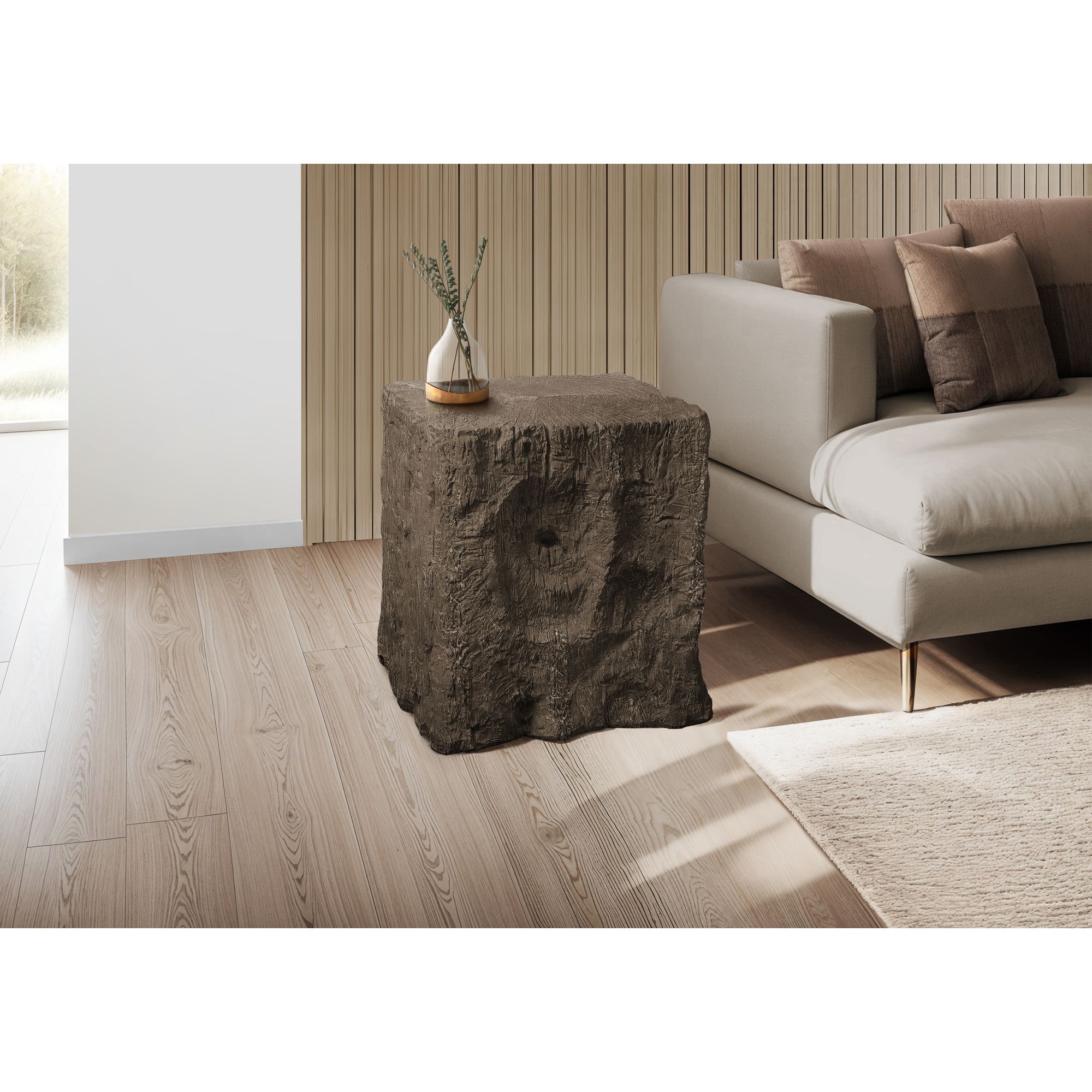 Walnut Indoor/Outdoor Accent Table