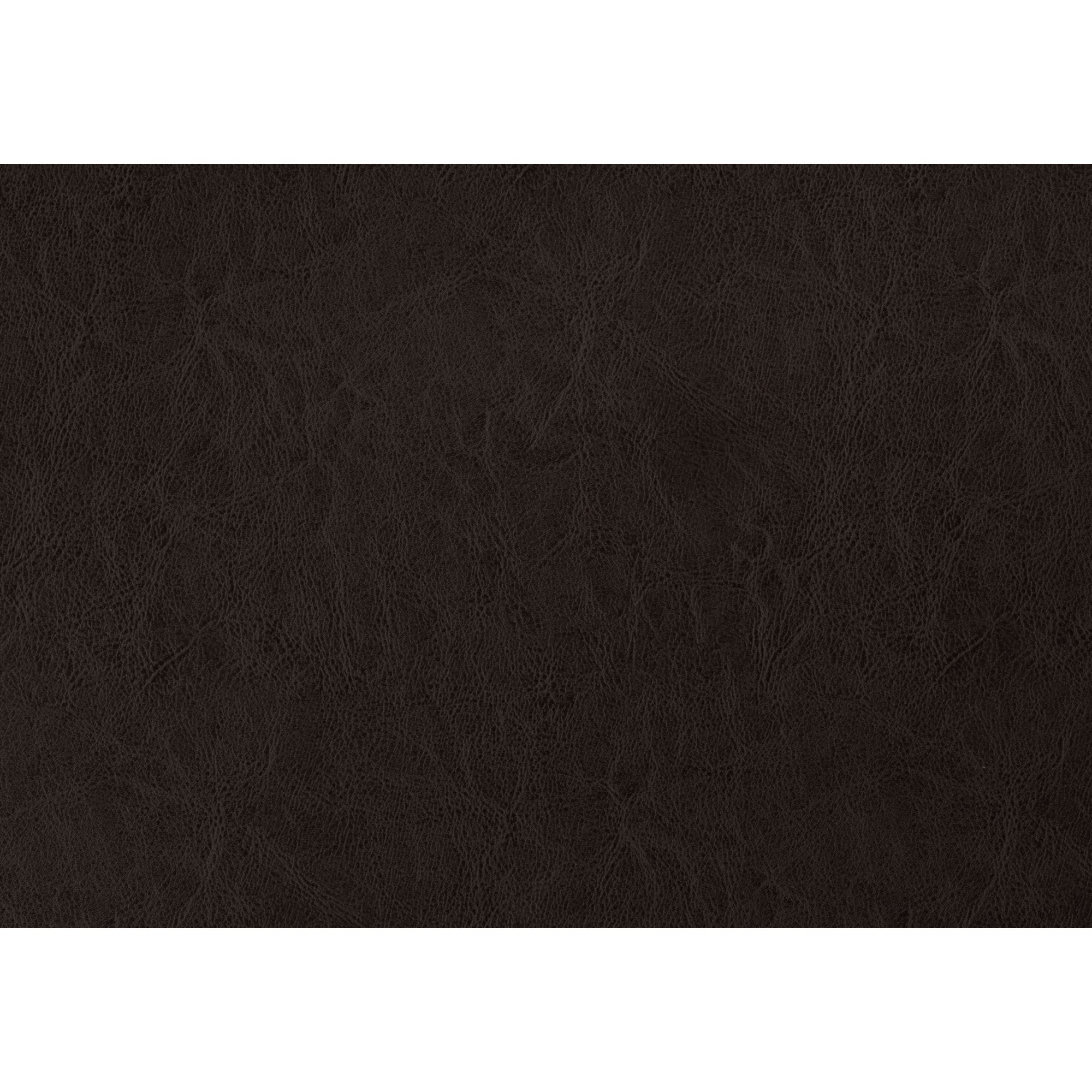 Tête de lit capitonnée en tissu effet cuir - Double