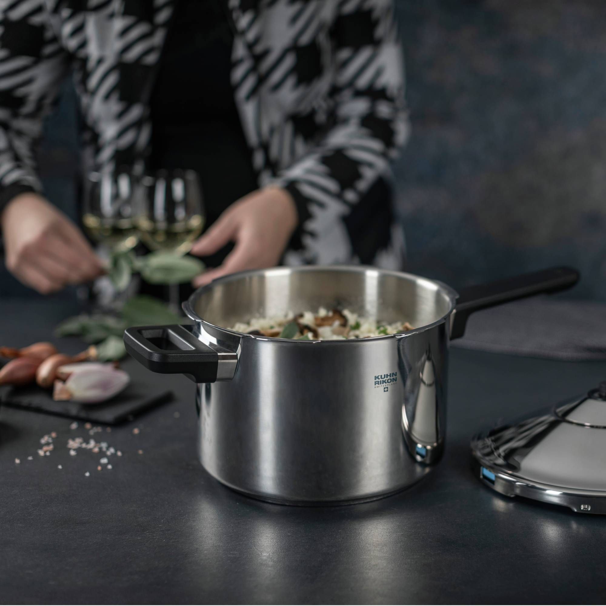 Kuhn Rikon Duromatic Stainless Steel Pressure Cooker - 5L