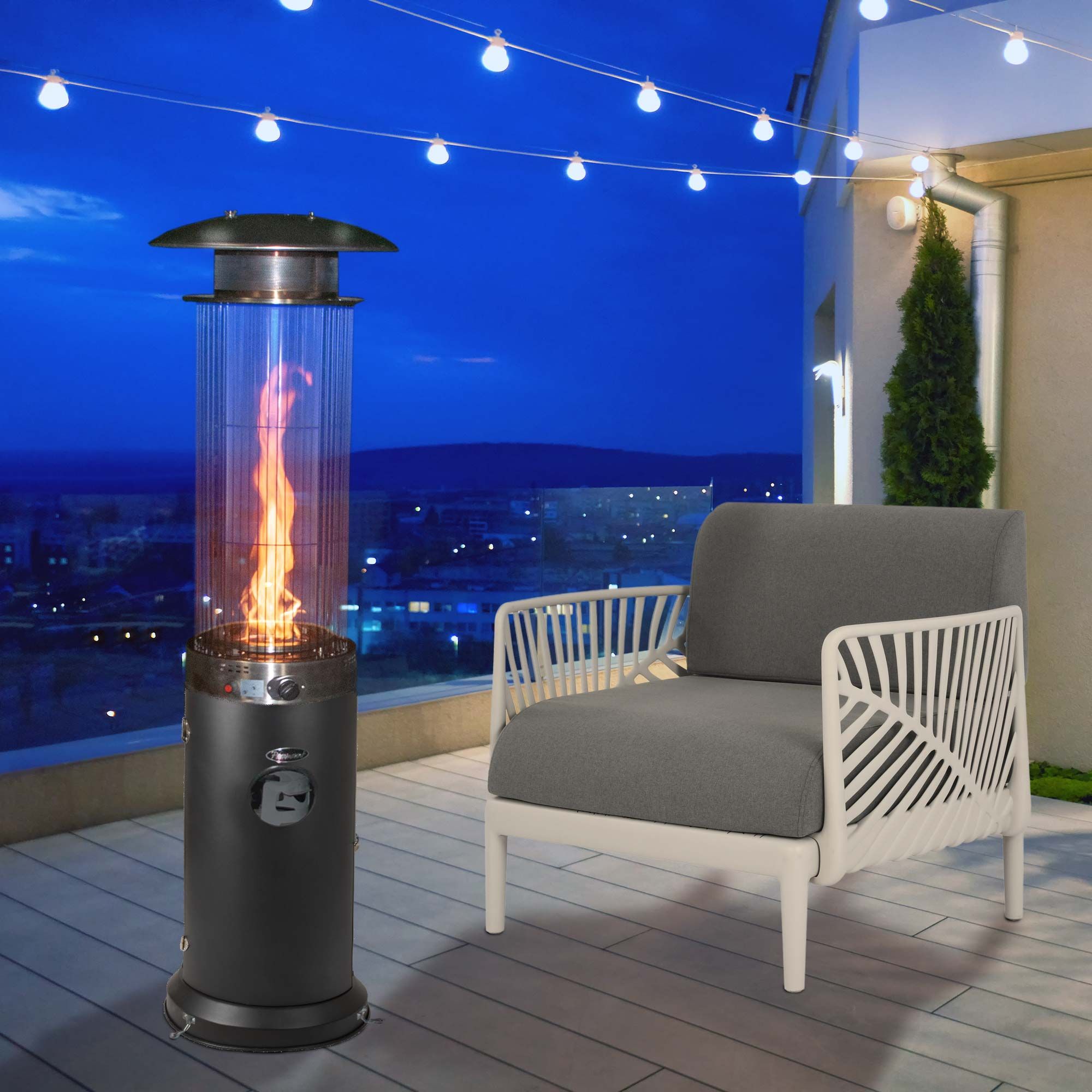 Space Heater Costco Propane Heaters Outdoor Fire Sense Spiral