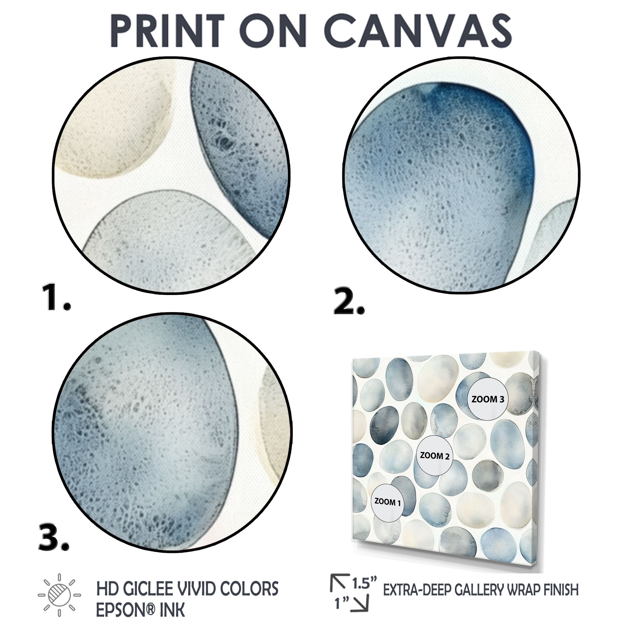 Stone Harmony – Minimalist Meditation Collage