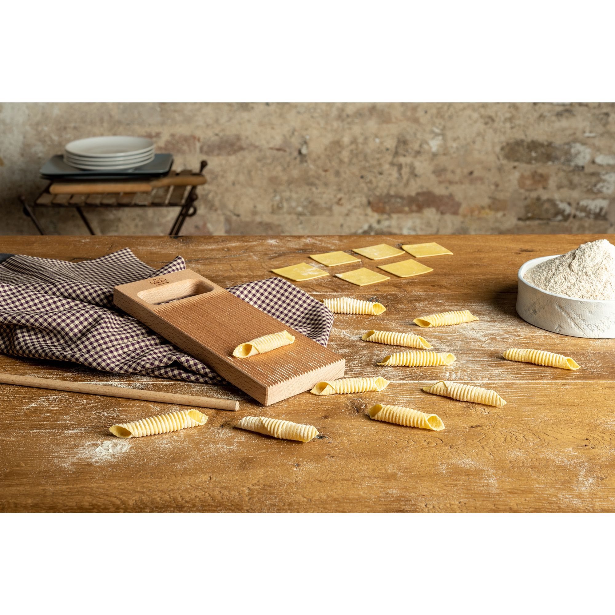 Marcato Gnocchi Board with Garganelli Rod