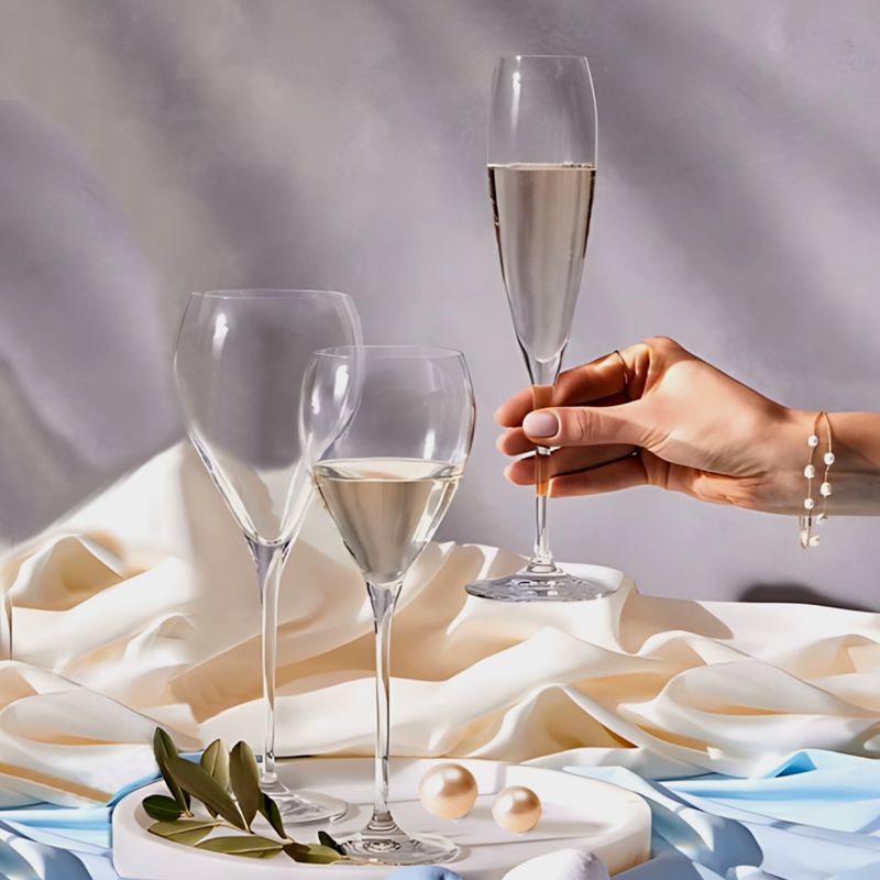 Krosno La Perla White Wine Glasses, Set of 4