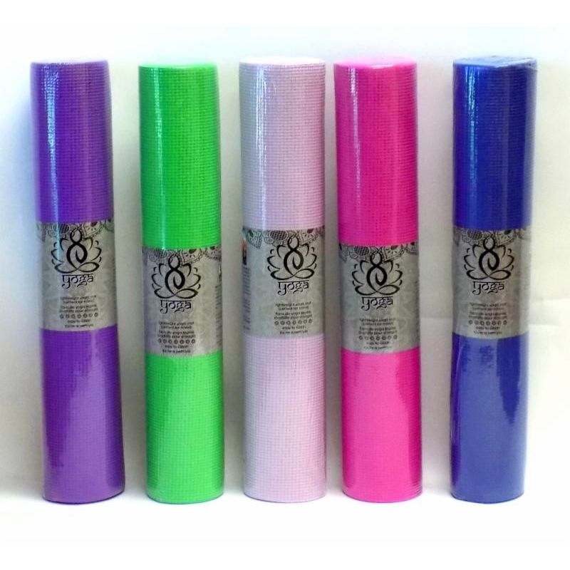 Lightweight Yoga Mat - 5mm, Assorted