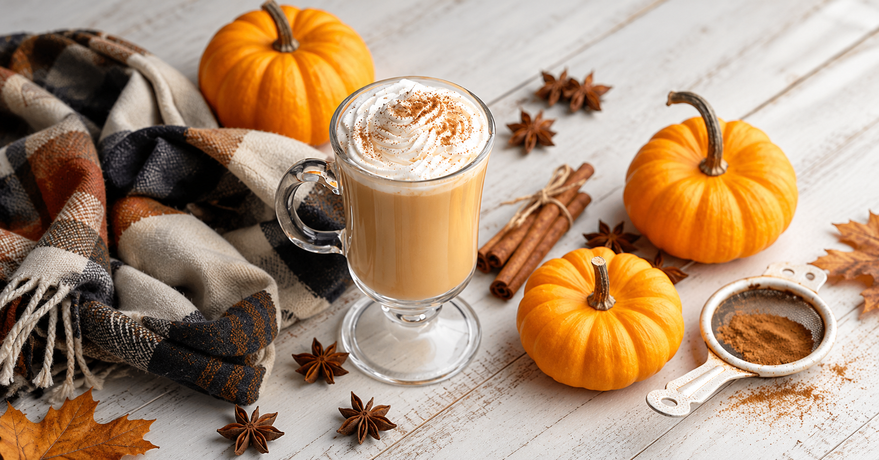 Recette simple et facile de latté à la citrouille épicée