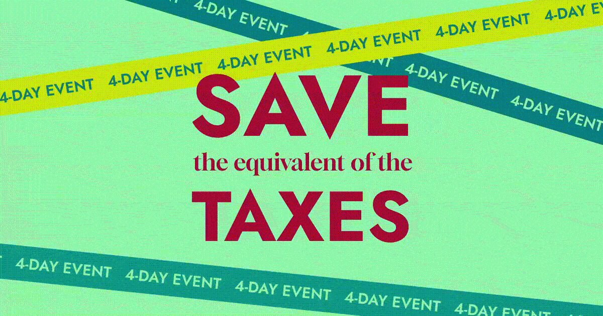 SAVE THE TAXES EVENT