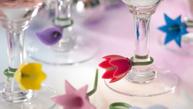 67 Marque-verres En Silicone Réutilisables - Pour Vin, Cocktail, Fête - Anti-confusion Et Déco