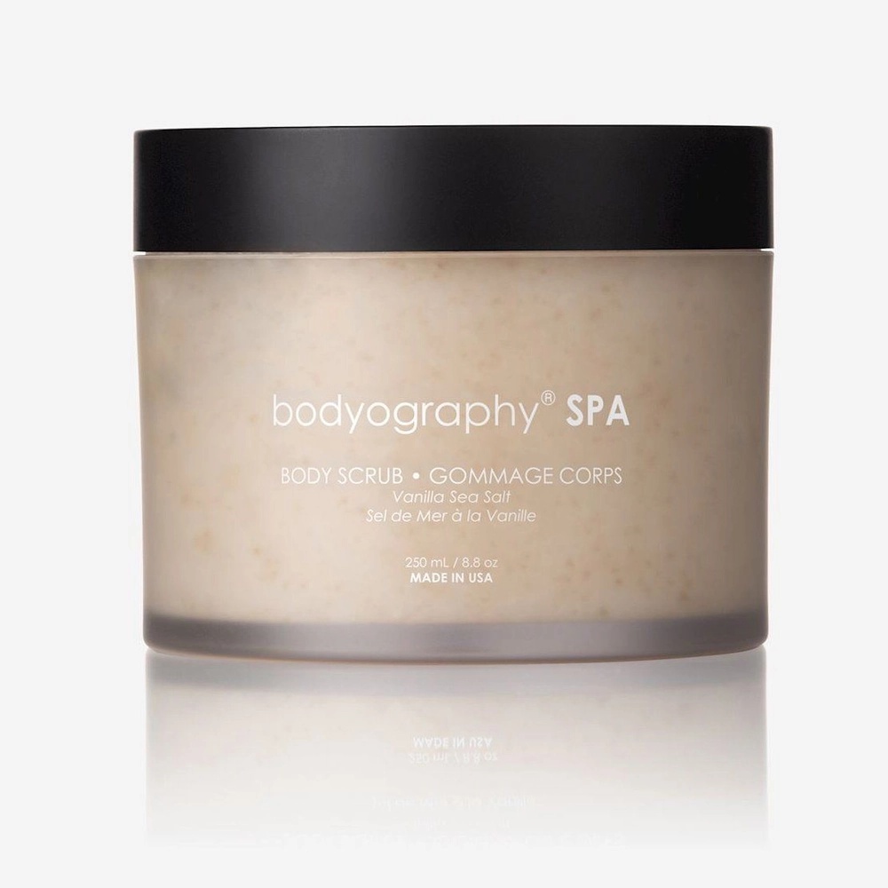 Bodyography Exfoliant pour le corps : Sel de mer à la vanille