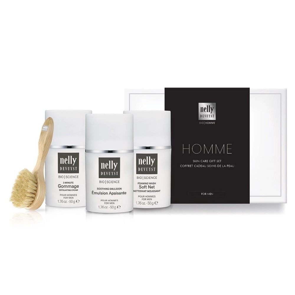 Coffret cadeau de soins pour homme Nelly de Vuyst